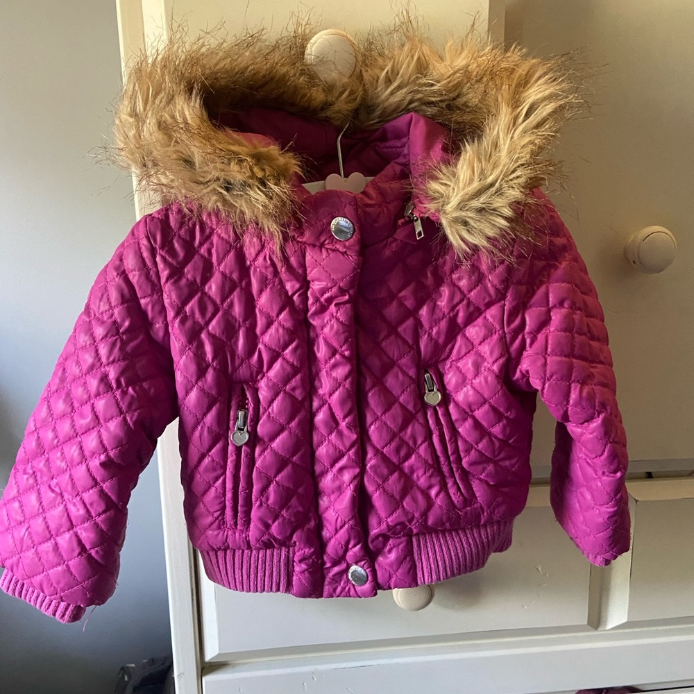 The Children’s Place Pink Puffer coat 12 months